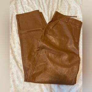 Babaton (Aritzia) Vegan Leather Command Pant
